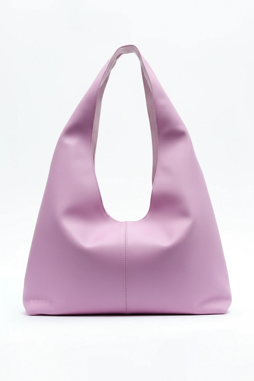 Leather Porter Bag - ORCHID