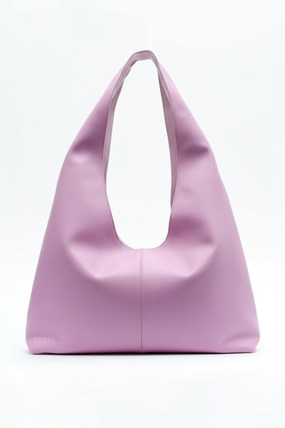 Leather Porter Bag - ORCHID