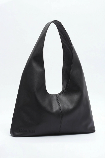 Leather Porter Bag - ESPRESSO