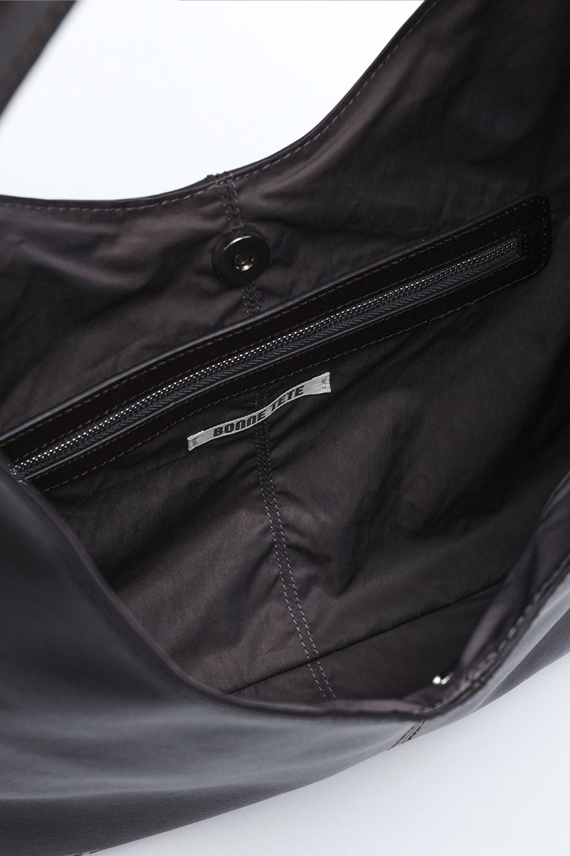Leather Porter Bag - ESPRESSO