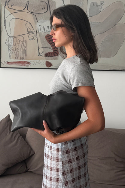 Leather Porter Bag - ESPRESSO