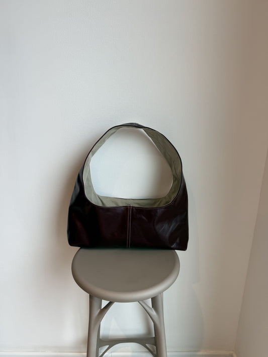 MINI Porter Leather Bag | Merlot