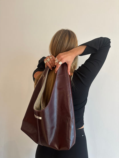 Porter Leather Bag | Merlot